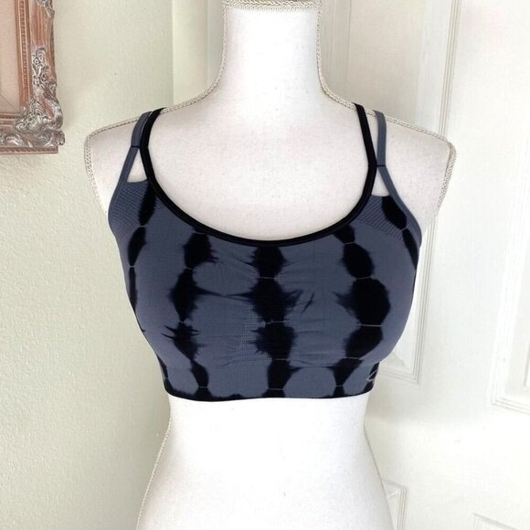 Target C9 Champion Tie Dye Sports Bra Padded Crossback Ruching Size Small - Picture 1 of 11